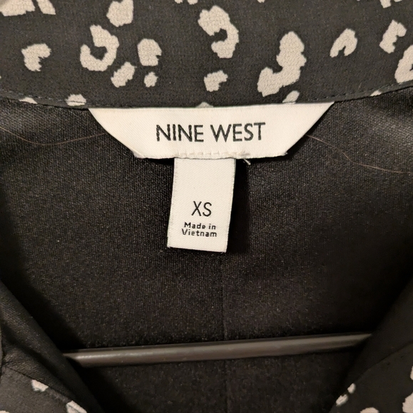Nine West Black and White Floral Dress - Picture 5 of 8